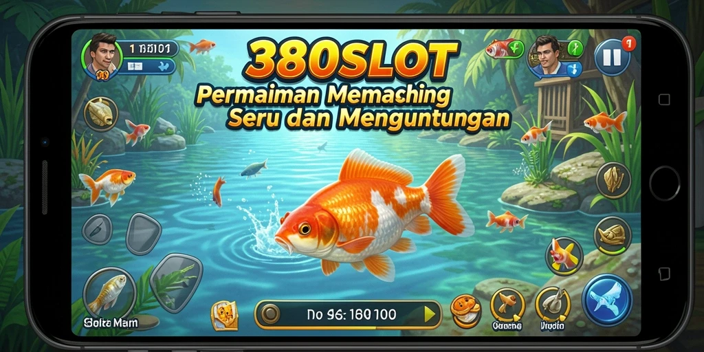 Gambaran aksi memancing yang mendebarkan di 380SLOT.