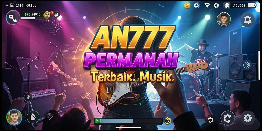 Tampilan gameplay AN777 yang penuh warna dan menarik.