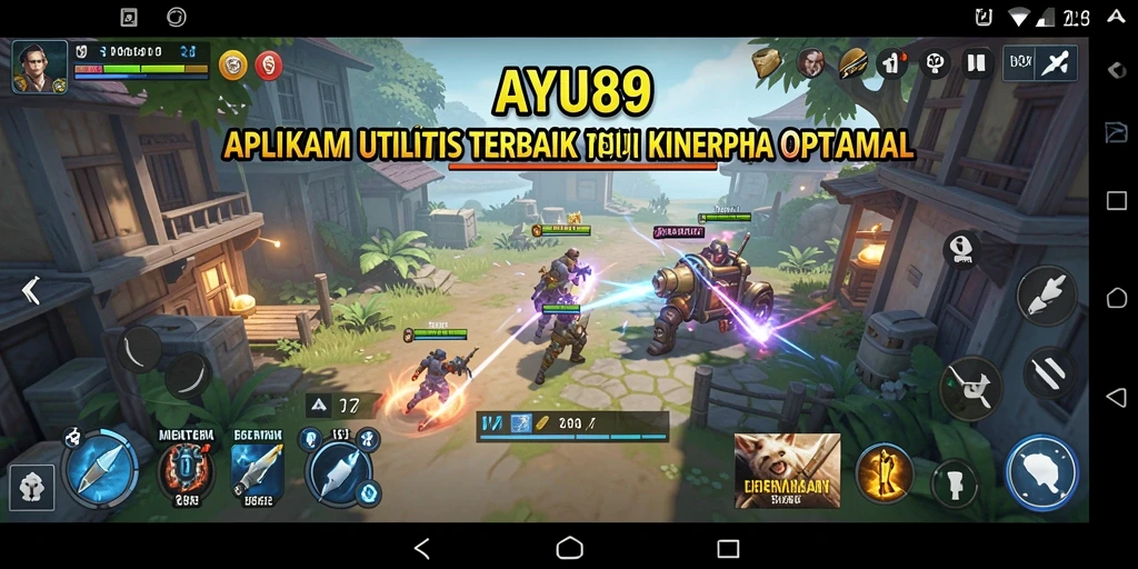 Tampilan screenshot utama AYU89 menampilkan antarmuka pengguna yang bersih dan fungsional.