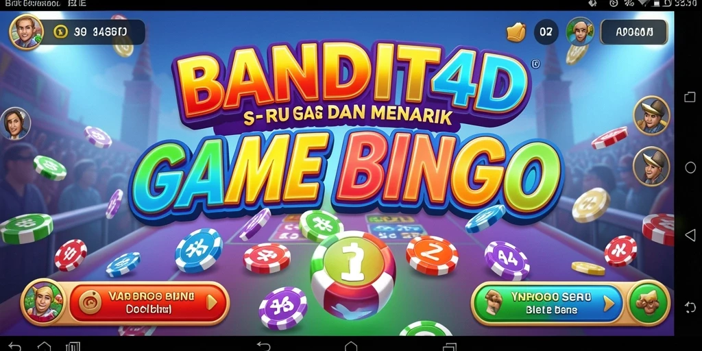 Tampilan screenshot BANDIT4D menampilkan keseruan permainan Bingo.