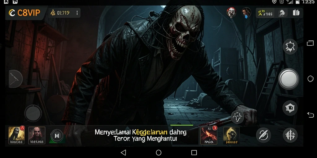 Gameplay C8VIP yang mendebarkan dengan atmosfer Horror yang menghantui.