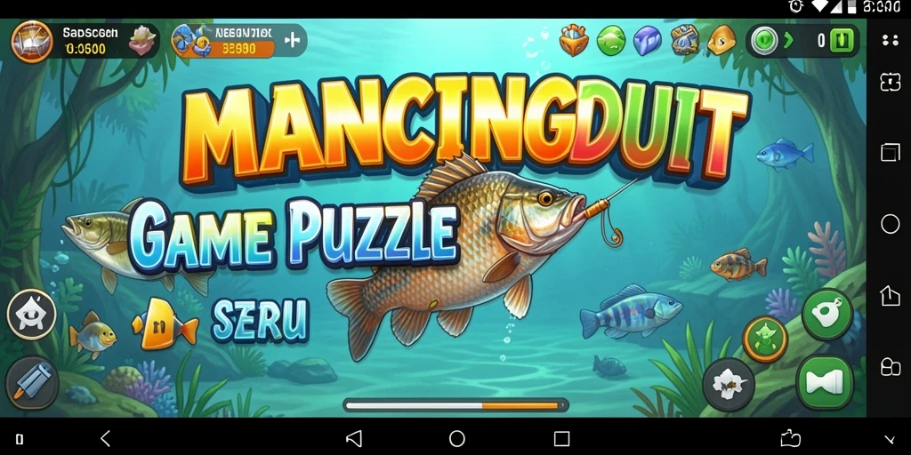 Tampilan gameplay MANCINGDUIT yang seru dan penuh tantangan.