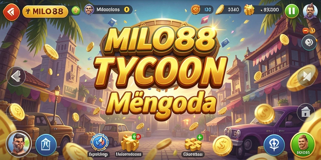 Tampilan menarik dari gameplay Tycoon MILO88 yang menantang.