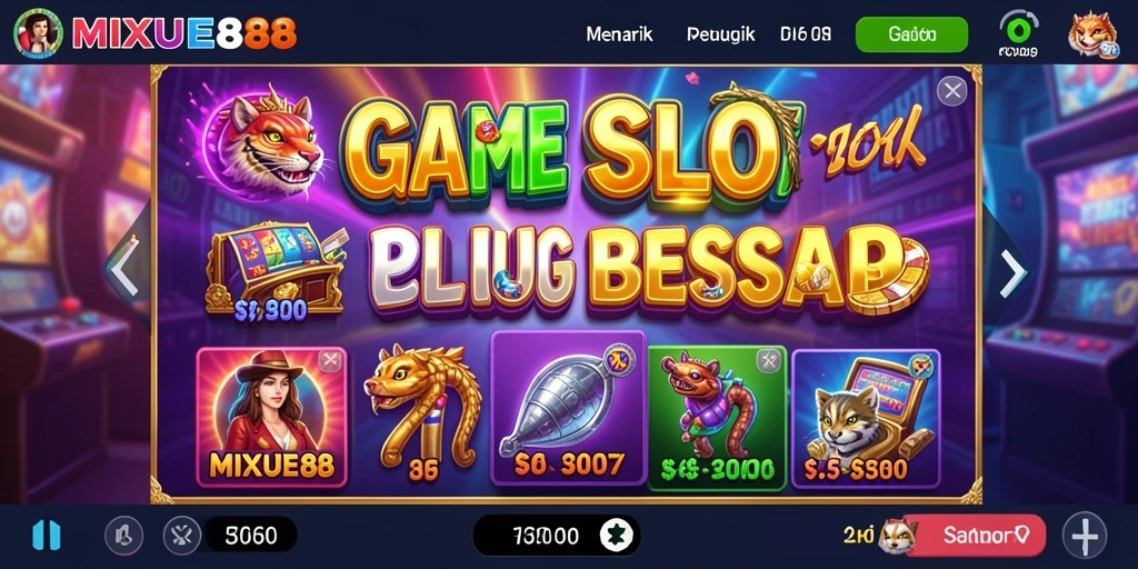 Screenshot gameplay Slot MIXUE88 dengan fitur menarik.