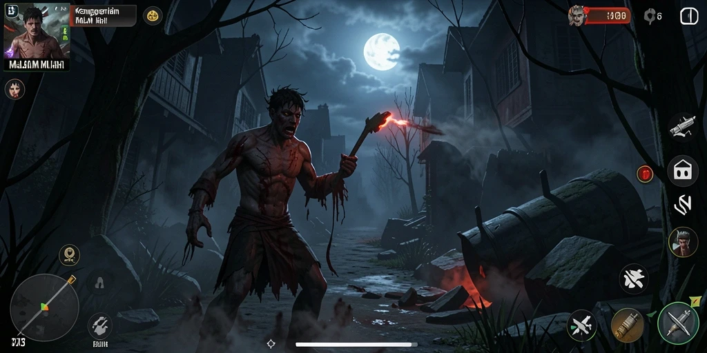 Tangkapan layar menunjukkan momen menegangkan dalam gameplay S13.